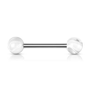 PJ01096-G Piercing do jazyka akrylát
