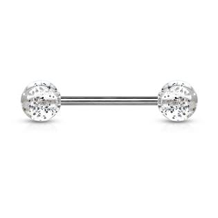 PJ01148-P Piercing do jazyka akrylát