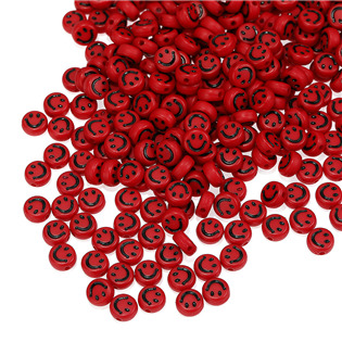 PK014-G Plastový korálek smajlík