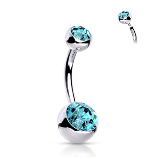 TIT1009TVM-161258 Piercing do pupíku vnitřní závit TITAN, 1,6 x 12 mm