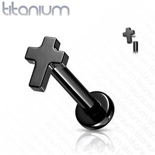 TIT1100K-1206 Piercing do brady - labreta TITAN 1,2 x 6 mm, kříž