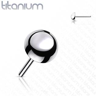 TIT1152-03 Půlkulička k PUSH IN piercingu TITAN
