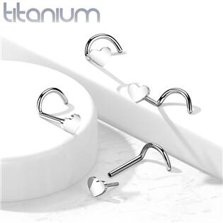 TIT1183 PUSH IN piercing do nosu TITAN, 0,8 x 6 mm