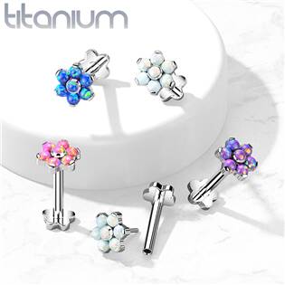 TIT1193-OP05 PUSH IN piercing do brady / ucha TITAN 1,2 x 8 mm