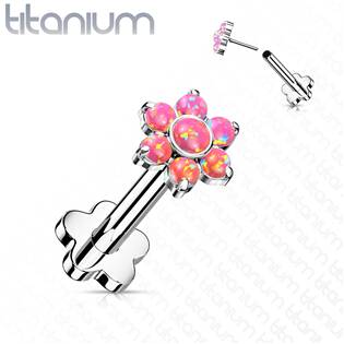 TIT1193-OP17 PUSH IN piercing do brady / ucha TITAN 1,2 x 8 mm