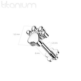 TIT1214-1208 PUSH IN piercing do brady / ucha TITAN