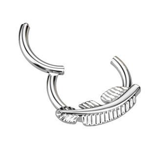 TIT1224-1210 Segment kruh - helix / cartilage / tragus / septum piercing TITAN