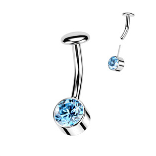 TIT1229-Q PUSH IN piercingu do pupíku TITAN