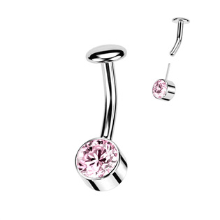 TIT1229-VM PUSH IN piercingu do pupíku TITAN