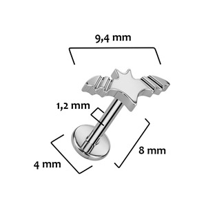TIT1250-1208 Piercing do brady TITAN, 1,2 x 8 mm