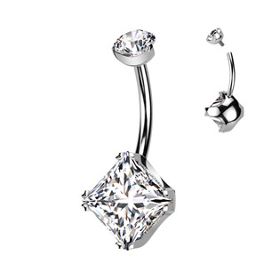 TIT1264-VM Piercing do pupíku - TITAN