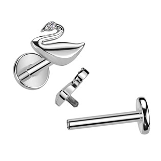TIT1268 Piercing do brady - labreta TITAN, 1,2 x 8 mm