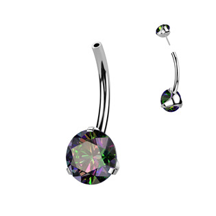 TIT1273-AB PUSH IN piercingu do pupíku TITAN