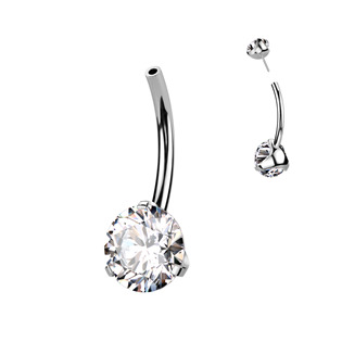 TIT1273-C PUSH IN piercingu do pupíku TITAN