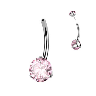TIT1273-C PUSH IN piercingu do pupíku TITAN