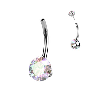 TIT1273-P PUSH IN piercingu do pupíku TITAN