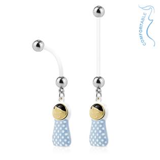 WP0004-P Těhotenský piercing do pupíku