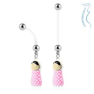 WP0004-P Těhotenský piercing do pupíku
