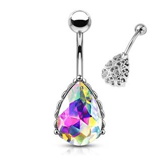 WP0024-VM Piercing do pupíku kapka