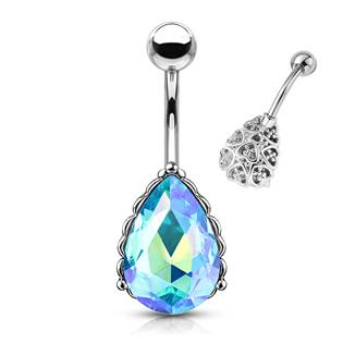 WP0024-VM Piercing do pupíku kapka