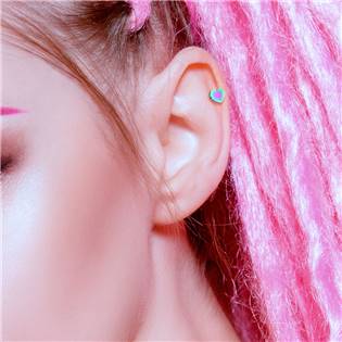 CP1056-K Cartilage piercing do ucha srdíčko