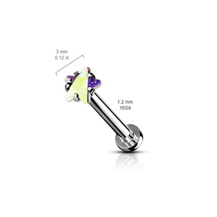 LB1094AB-1206 Piercing do brady labreta / cartilge