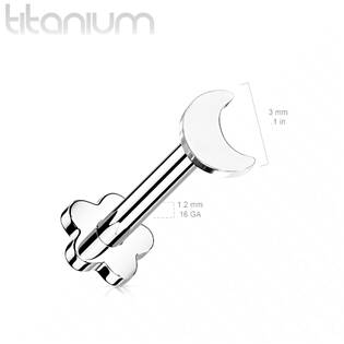 TIT1171-1208 PUSH IN piercing do brady / ucha TITAN 1,2 x 8 mm
