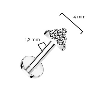 TIT1302-1208 Piercing do brady - labreta TITAN