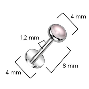 TIT1322 Piercing do brady - PUSH IN labreta TITAN