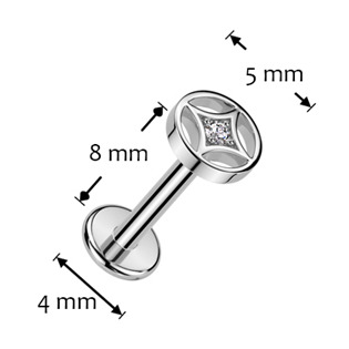 LB1129 Piercing do brady - PUSH IN labreta