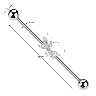 ID01039 Industrial piercing se zirkony