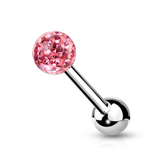 PJ0030-VI Piercing do jazyka Crystals from SWAROVSKI®