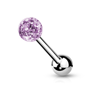 PJ0030-R Piercing do jazyka Crystals from SWAROVSKI®