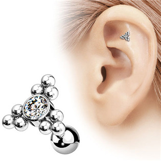 CP1093 Cartilage piercing -  helix / tragus