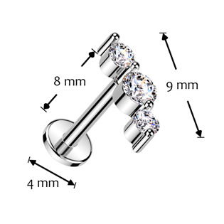 LB1131 Piercing do brady - PUSH IN labreta