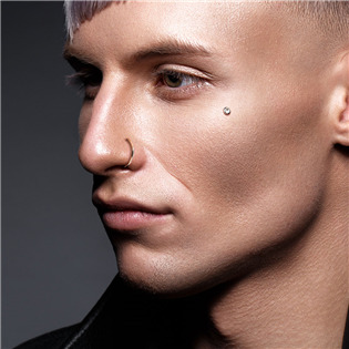 MD036C-03 Kompletní microdermal piercing 1,6 mm