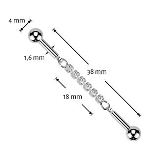 ID01042 Industrial piercing se zirkony