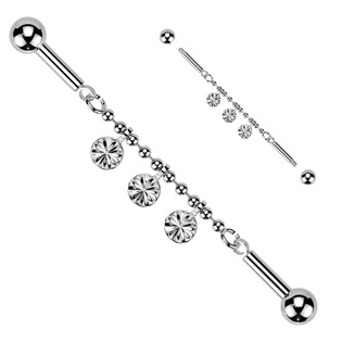 ID01043 Industrial piercing ozdobný