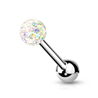 PJ0030-P Piercing do jazyka Crystals from SWAROVSKI®