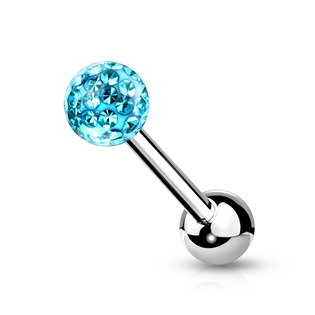 PJ0030-P Piercing do jazyka Crystals from SWAROVSKI®
