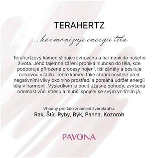 EG3591 Náhrdelník s kameny terahertz