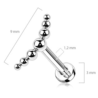 TIT1134-1206 Piercing do brady / ucha TITAN
