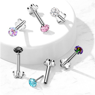 TIT1170-K PUSH IN piercing do brady / ucha TITAN 1,2 x 8 mm