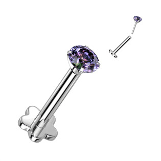 TIT1170-K PUSH IN piercing do brady / ucha TITAN 1,2 x 8 mm