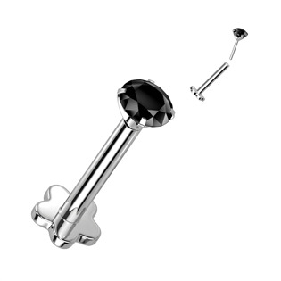 TIT1170-K PUSH IN piercing do brady / ucha TITAN 1,2 x 8 mm