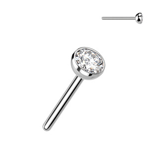 TIT1147C-050 Kamínek k PUSH IN piercingu TITAN