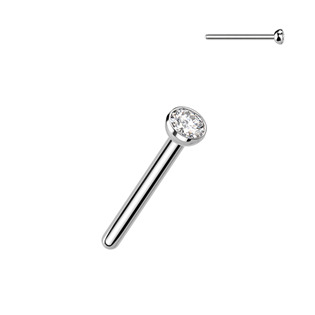 TIT1147C-050 Kamínek k PUSH IN piercingu TITAN
