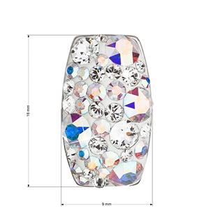 EG1012-AB Stříbrný přívěšek Crystals from Swarovski® AB