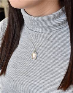 EG1173-AB Stříbrný přívěsek s krystaly Swarovski, AB