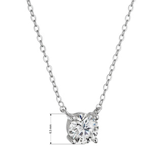 EG1896 Stříbrný náhrdelník ELEN moissanite